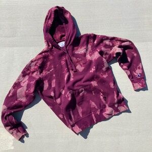 Champion acid wash hoodie